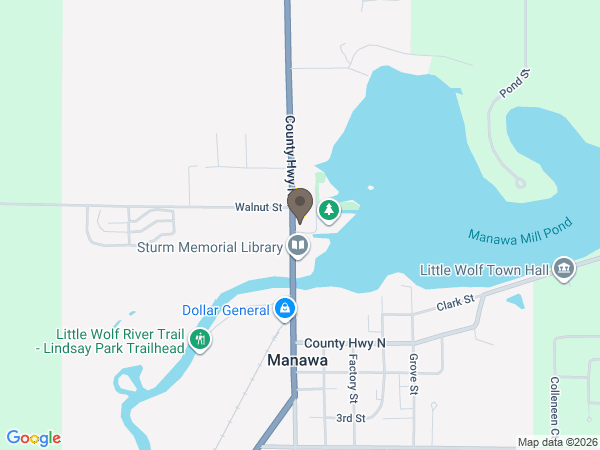 Map showing location of Dahlke Funeral & Cremation Care
