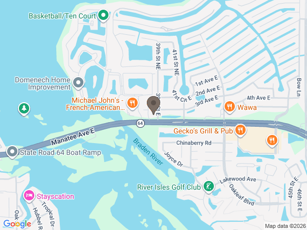 Map showing location of Baldwin Brothers: Bradenton