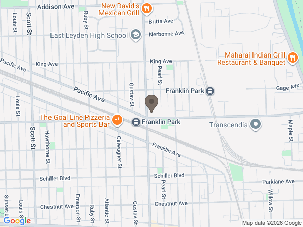 Map showing location of Sax-Tiedemann Funeral Home & Crematorium