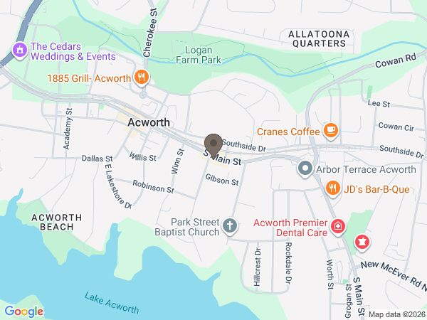 Map showing location of Georgia Funeral Care & Cremation Services Marcy