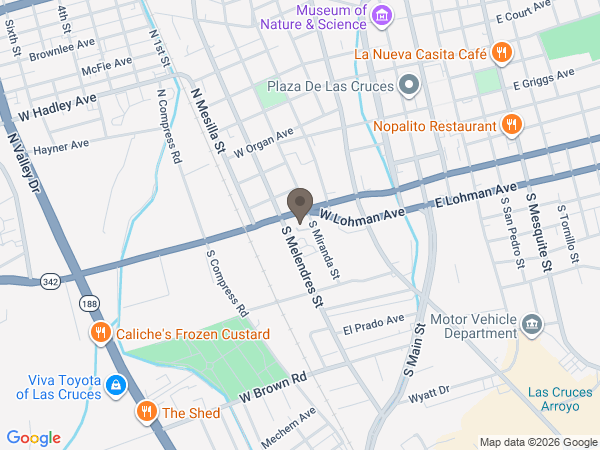 Map showing location of La Paz - Graham's Funeral Home