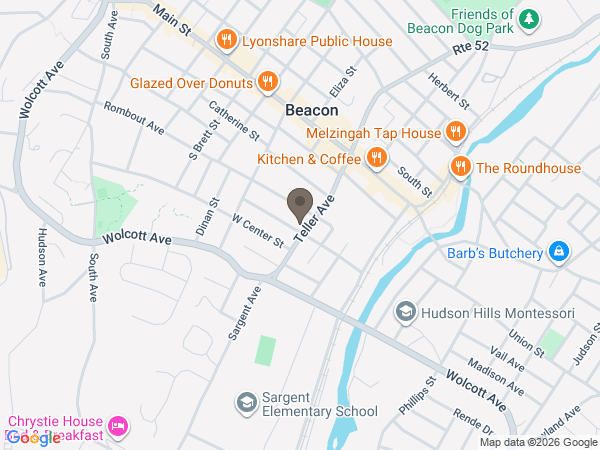 Map showing location of Libby Funeral Home