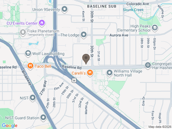 Map showing location of Greenwood & Myers Funeral Service