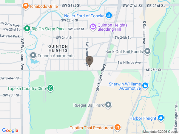 Map showing location of Newcomer Funeral Service Group