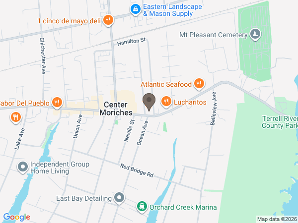 Map showing location of Moloney Sinnicksons Funeral Home