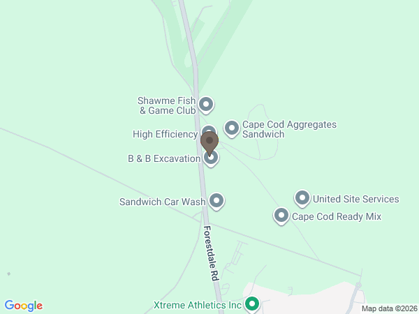 Map showing location of Pawsitive Memories