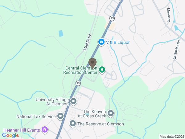 Map showing location of Duckett Robinson Funeral Home