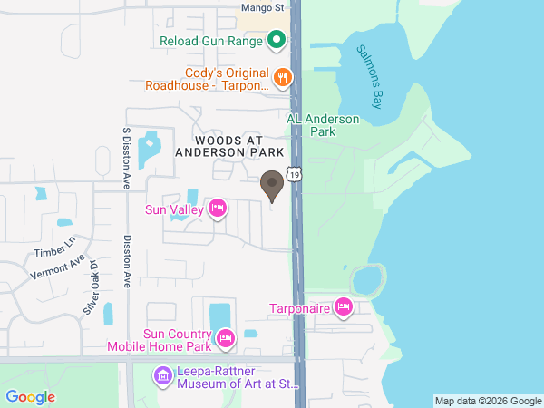 Map showing location of Baldwin Brothers: Tarpon Springs