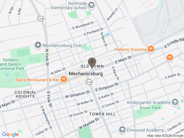 Map showing location of Buhrig Funeral Home & Crematory