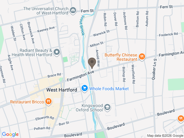 Map showing location of Molloy Funeral Home