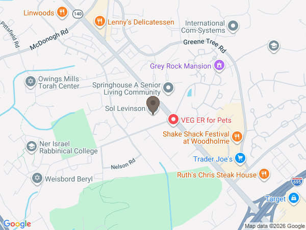 Map showing location of Sol Levinson and Bros, Inc.