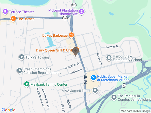Map showing location of McAlister-Smith Funeral & Cremation
