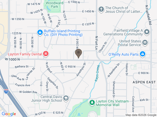 Map showing location of Full-Circle Aftercare