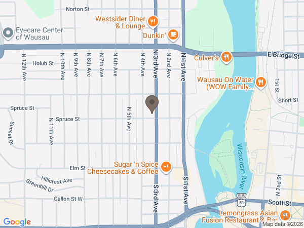 Map showing location of Helke Funeral Home and Cremation Services