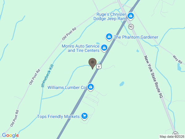 Map showing location of NY", "Sweet's Funeral Home"