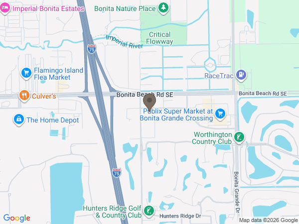 Map showing location of Legacy Options Funeral and Cremation Services: Bonita Springs