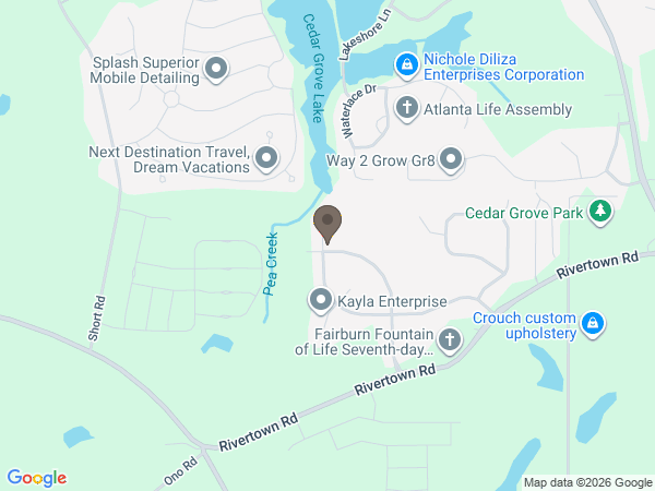 Map showing location of Peaceful Paw Transitions