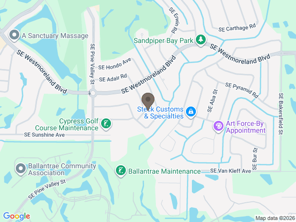 Map showing location of Safe Passages