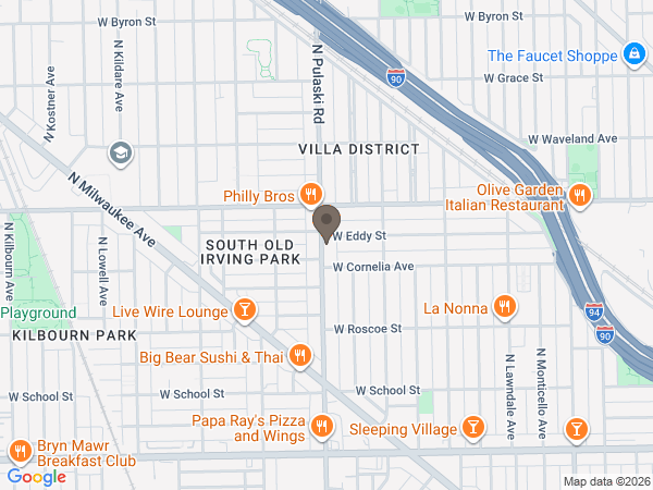 Map showing location of Caring Cremations