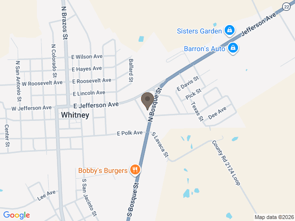 Map showing location of Marshall & Marshall Funeral Directors: Whitney