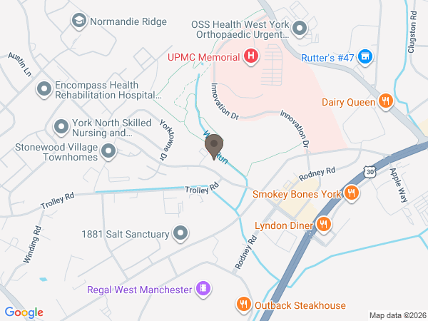 Map showing location of Heffner Funeral Chapel & Crematory, Inc.