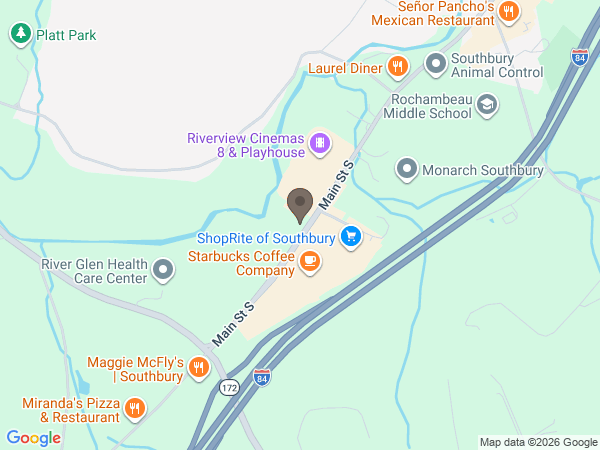 Map showing location of Connecticut Life Tributes