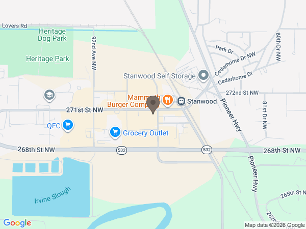 Map showing location of American Cremation & Casket Alliance