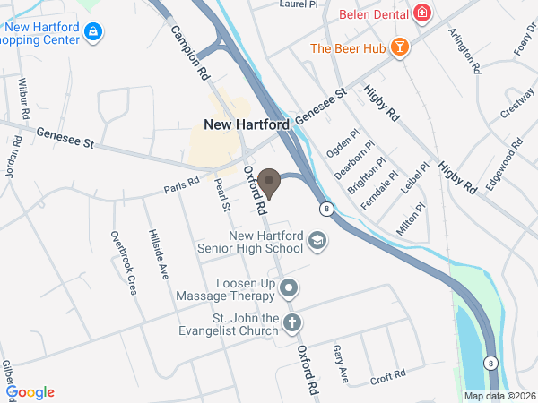 Map showing location of Friedel, Williams & Edmunds Funeral and Cremation