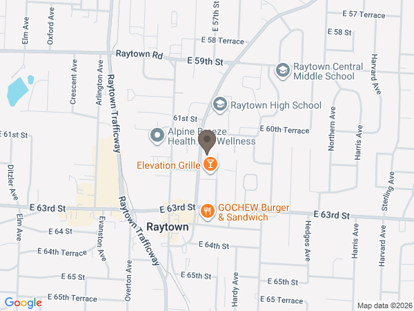 Map showing location of Heartland Cremation & Burial Society