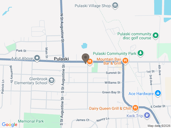 Map showing location of Marnocha Funeral Home