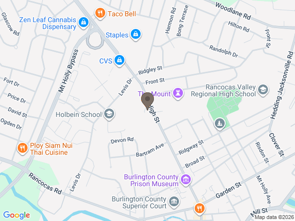 Map showing location of Perinchief Chapels