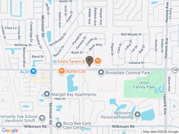 Map showing location of Baldwin Brothers: Sarasota