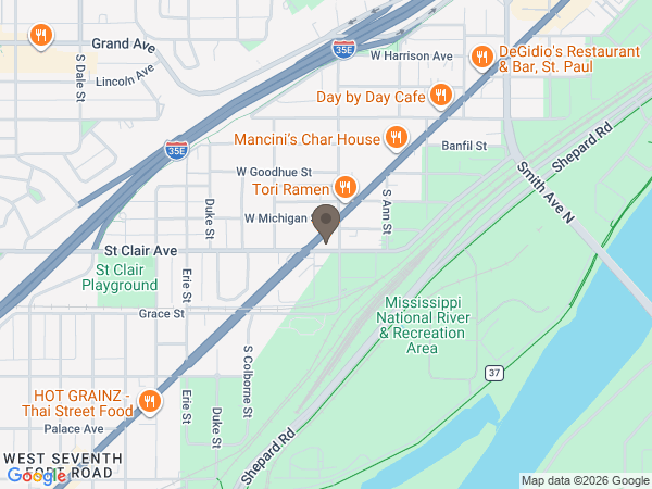Map showing location of Kessler & Maguire Funeral Home Inc.