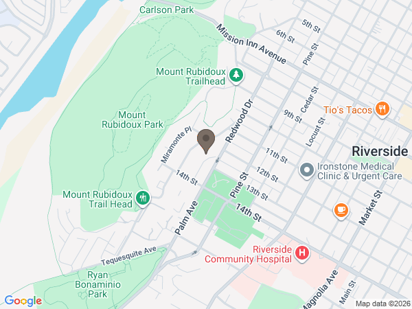 Map showing location of Precious Creatures Taxidermy