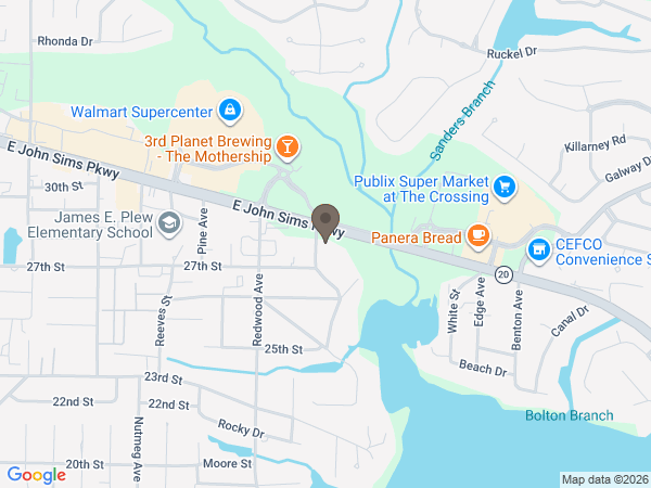 Map showing location of McLaughlin Mortuary: Twin Cities