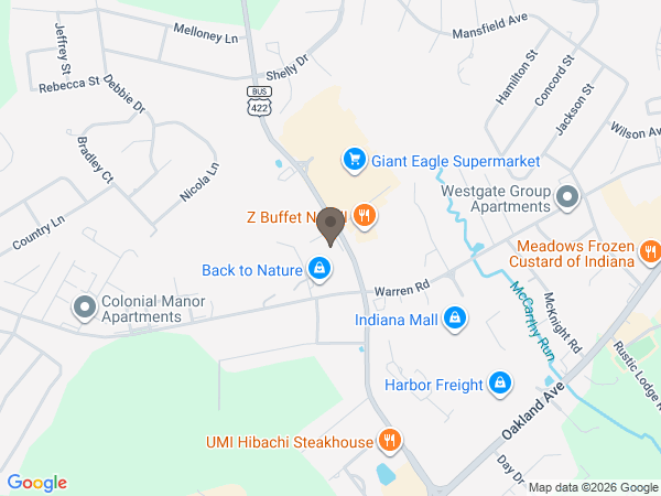 Map showing location of Beyond The Sunset Pet Crematory