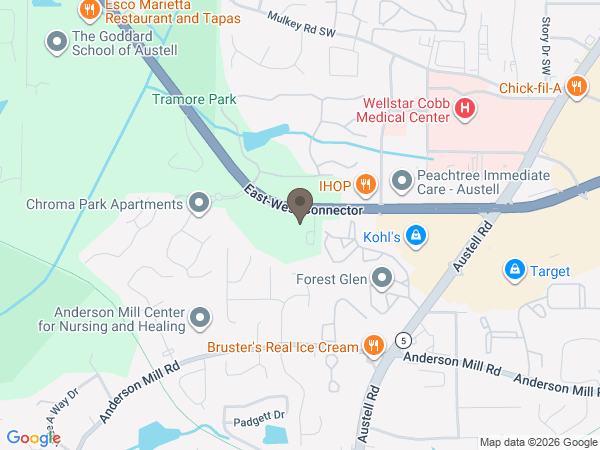 Map showing location of Davis-Struempf Funeral Home & Crematory
