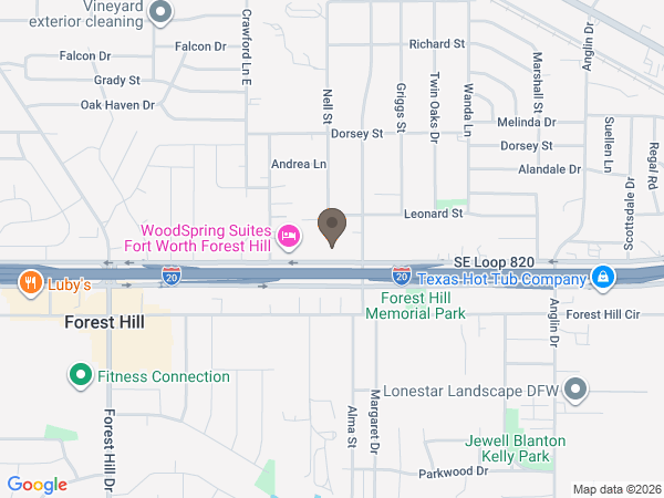 Map showing location of Simple Cremation