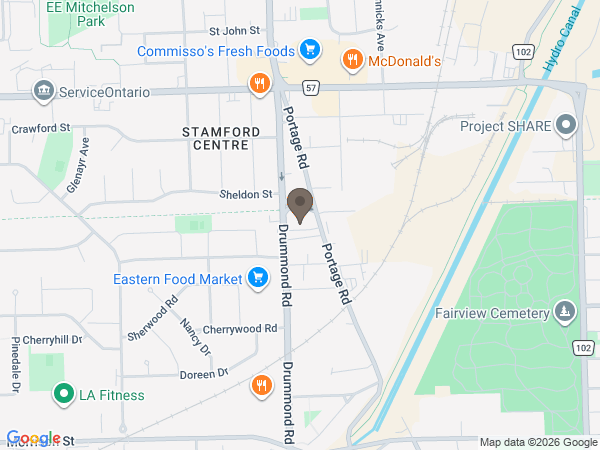 Map showing location of Essentials Cremation and Burial Services