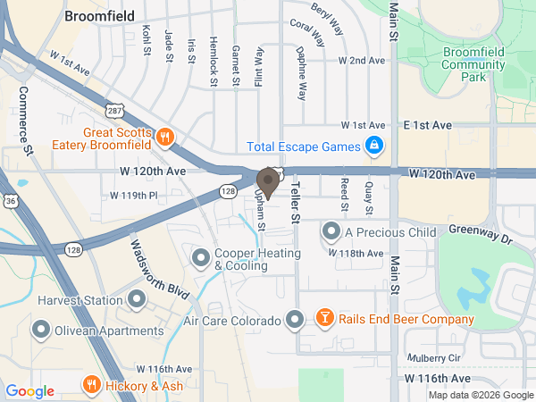 Map showing location of In Memoriam LLC