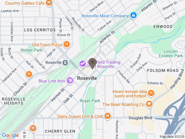Map showing location of Cochrane & Wagemann Funeral Directors