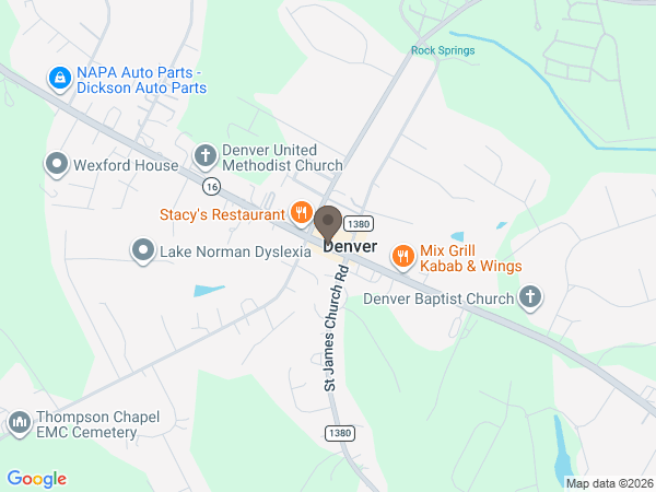 Map showing location of Raymer-Kepner Funeral Home and Cremation Services: Denver