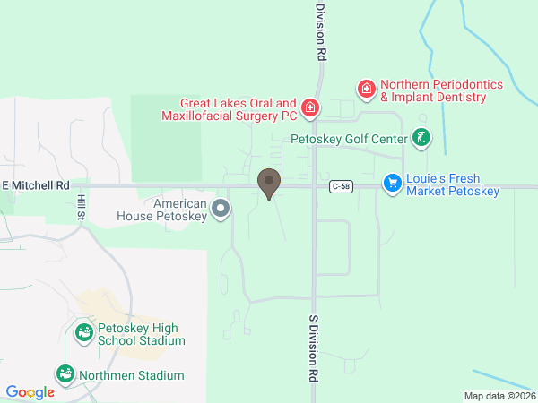Map showing location of Stone Funeral Home, Inc.