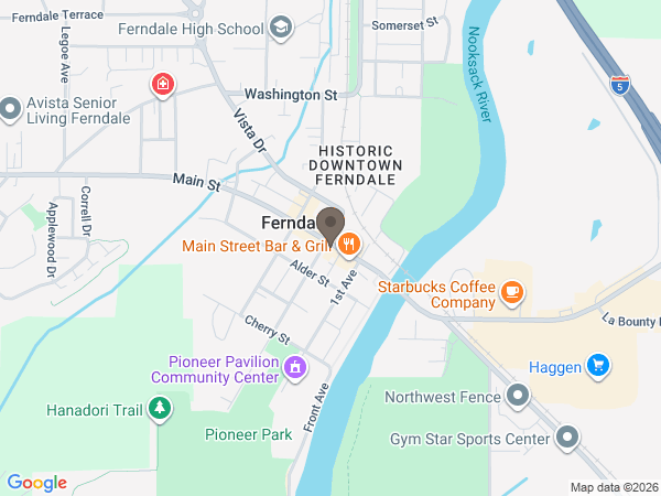 Map showing location of Wildflower Funeral Concepts