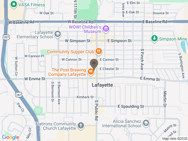 Map showing location of The Natural Funeral
