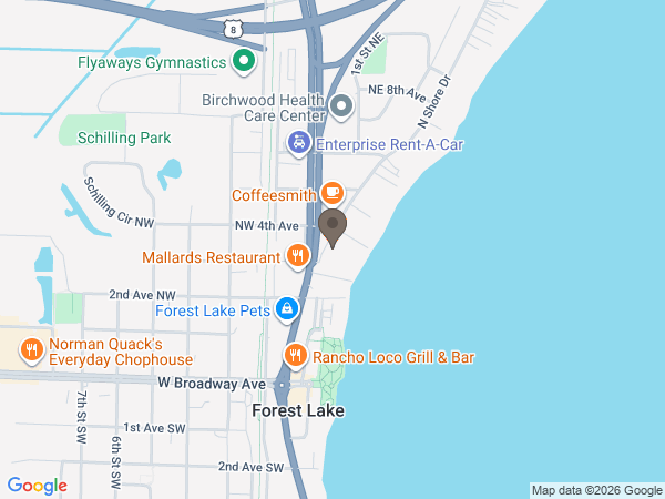 Map showing location of Mattson Funeral Home & Cremation Service