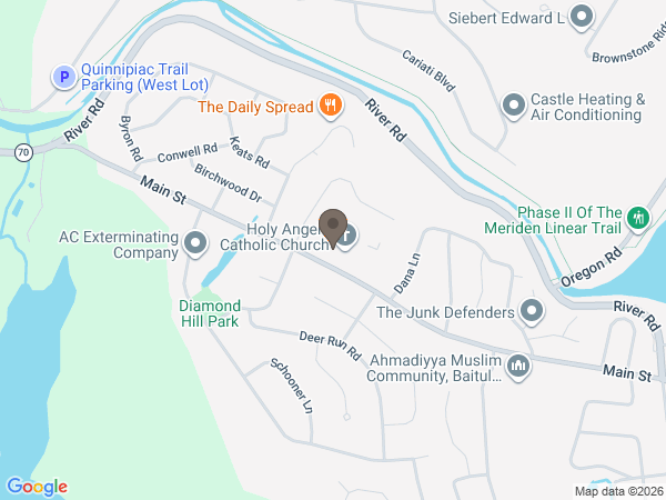 Map showing location of Alderson-Ford Funeral Home