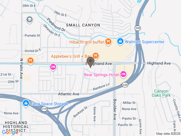 Map showing location of Simplicity Cremation