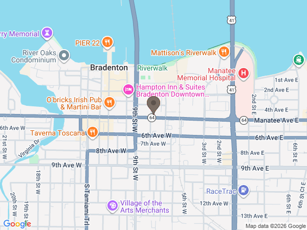 Map showing location of Griffith-Cline Funeral & Cremation Services