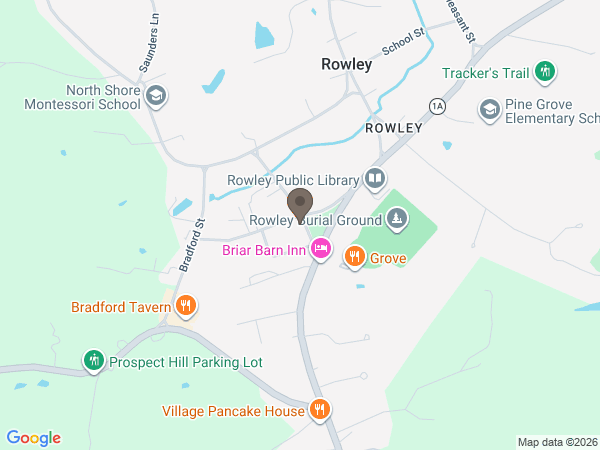 Map showing location of F. S. Roberts & Son Funeral Home